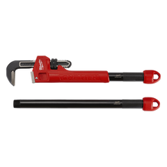 Milwaukee  Cheater Pipe Wrench Steel