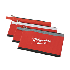 Milwaukee  Zipper Pouches 3pk