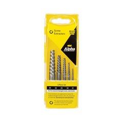 ALPHA 5 Piece Screw Extractor Set No.1 - 5,