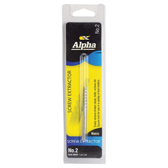 ALPHA Screw Extractor #1 Carded (3.47mm)