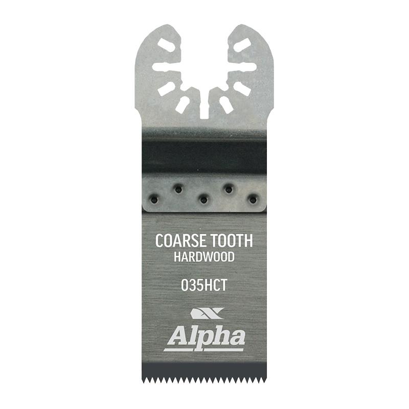 ALPHA Coarse Tooth 35mm - Hardwood Multi-Tool Blade - 3 Pack