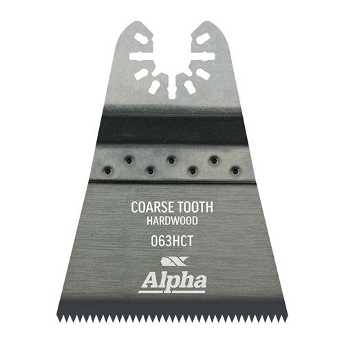 ALPHA Coarse Tooth 63mm - Hardwood Multi-Tool Blade