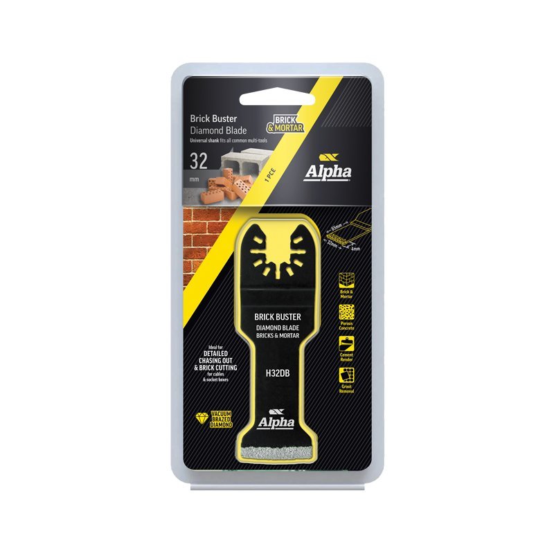 ALPHA Brick Buster 32mm - Multi-Tool Diamond Blade