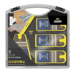 ALPHA 8 Piece Multi-Tool Blade Set