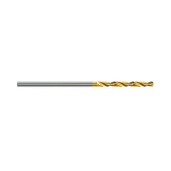 ALPHA 1/16in (1.59mm) Jobber Drill Bit Carded 2pk - Gold Series 1/16in