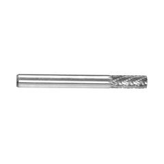 1/4in Cylindrical Carbide Burr Carded