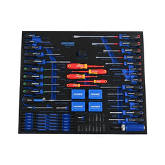 Kincrome TOOL ARMOUR 198 Piece TorqueMaster® Screwdrivers & Fastening EVA Tray | EVA835T