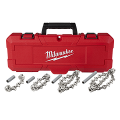 Milwaukee - M18 FUEL™ HIGH SPEED CHAIN SNAKE Carbide Chain Kit | M18FFSMCCKIT