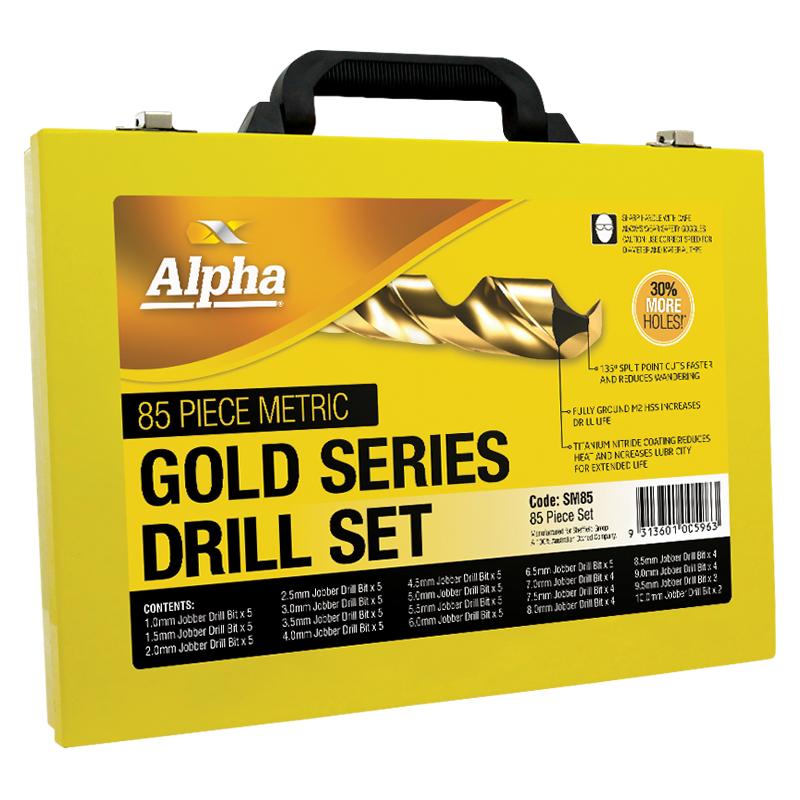 Alpha-85 Piece | Alpha Gold Series Metric Metal Box