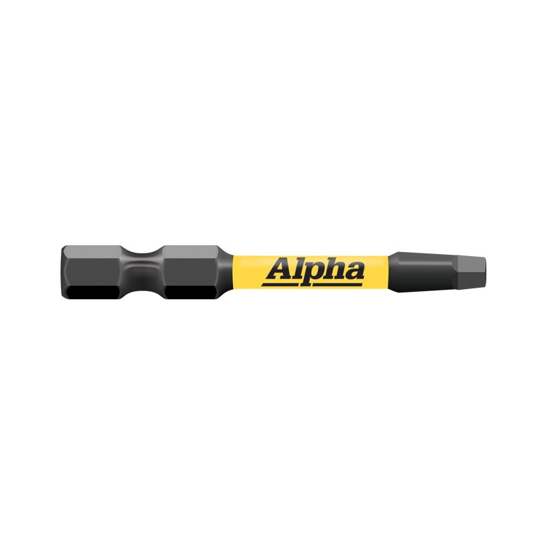 Alpha-Thundermax Sq2 X 50Mm Impact Power Bit Wrapped