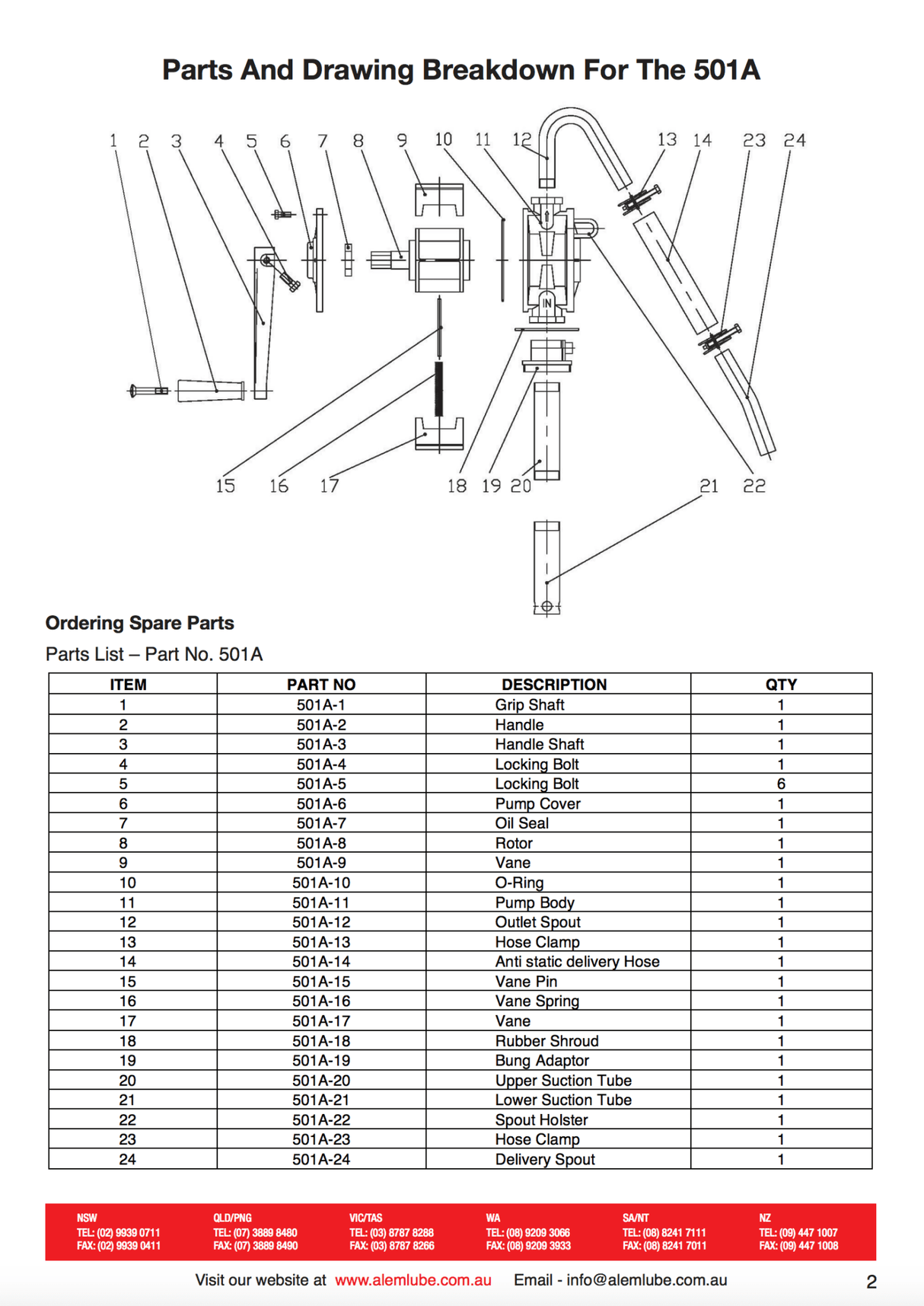 Alemlube - 501A - Industrial Shed